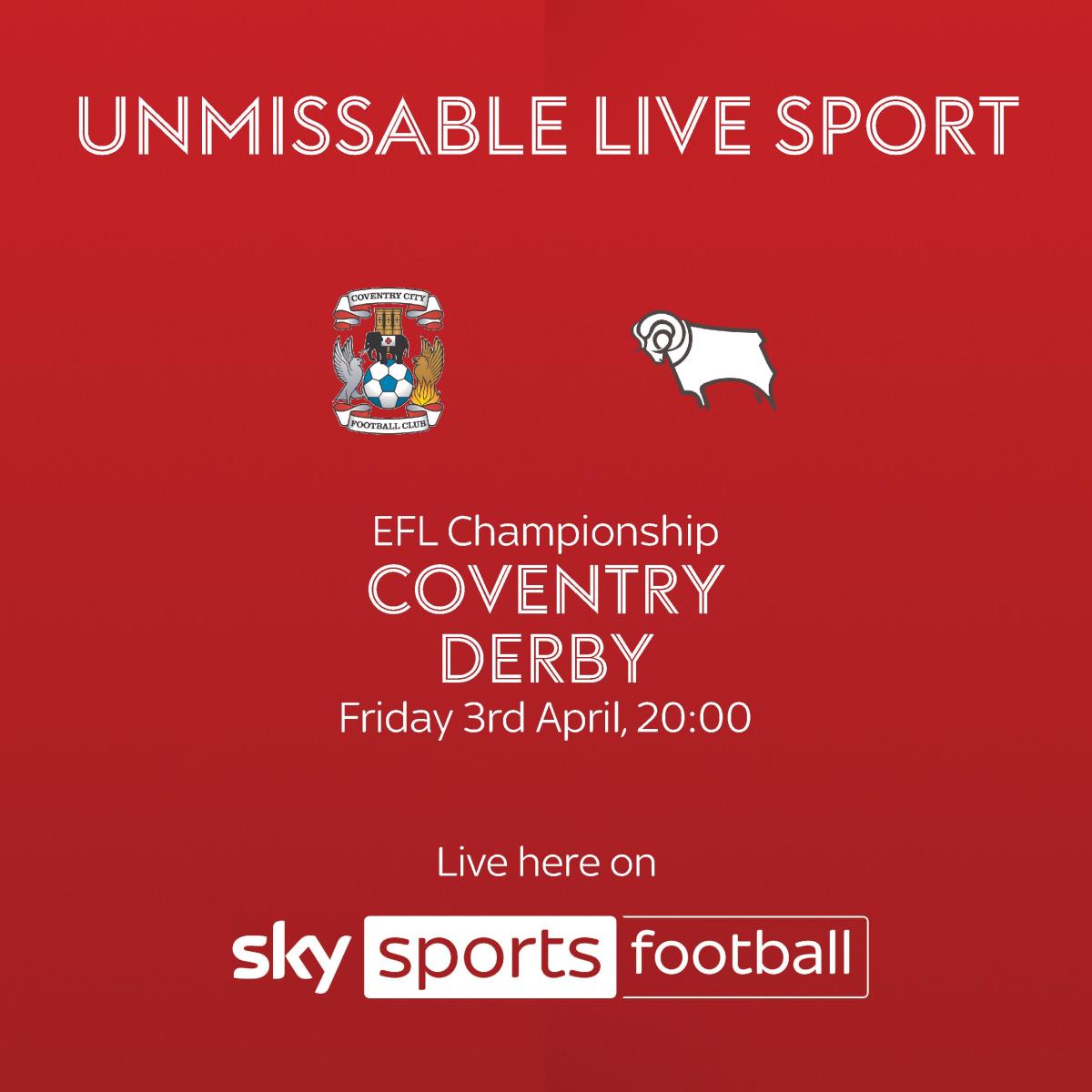 Coventry City vs Derby County