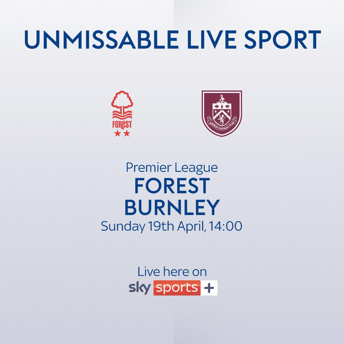 Forest V Burnley