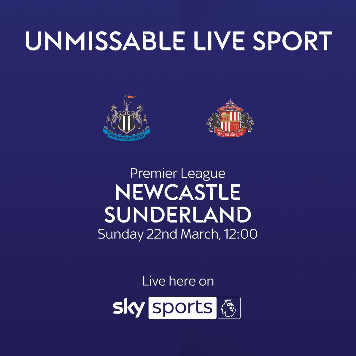 Newcastle VS Sunderland Premier League Action