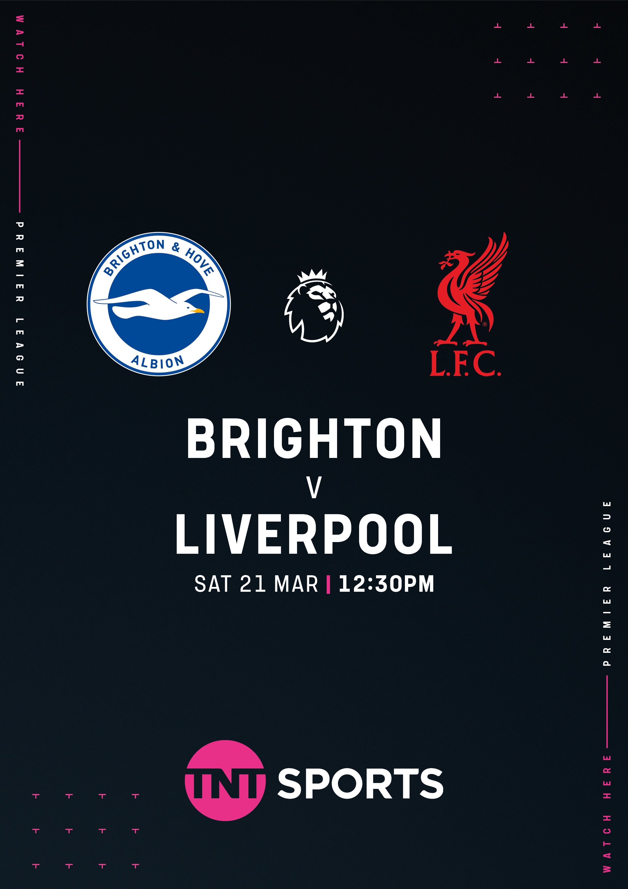 Brighton VS Liverpool Premier League Action