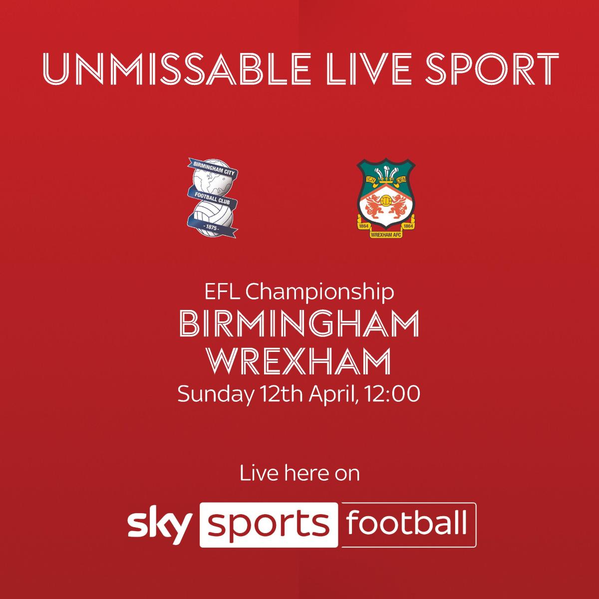 Birmingham City vs Wrexham