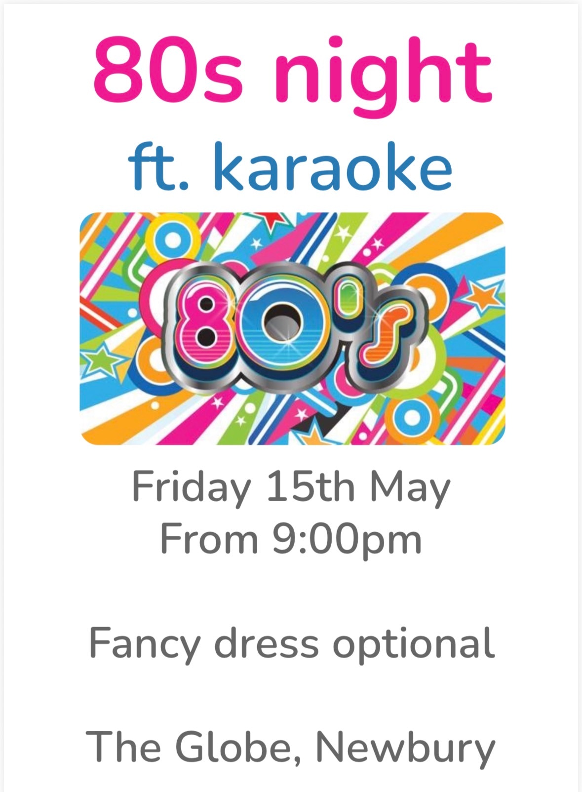 80's Night & Karaoke