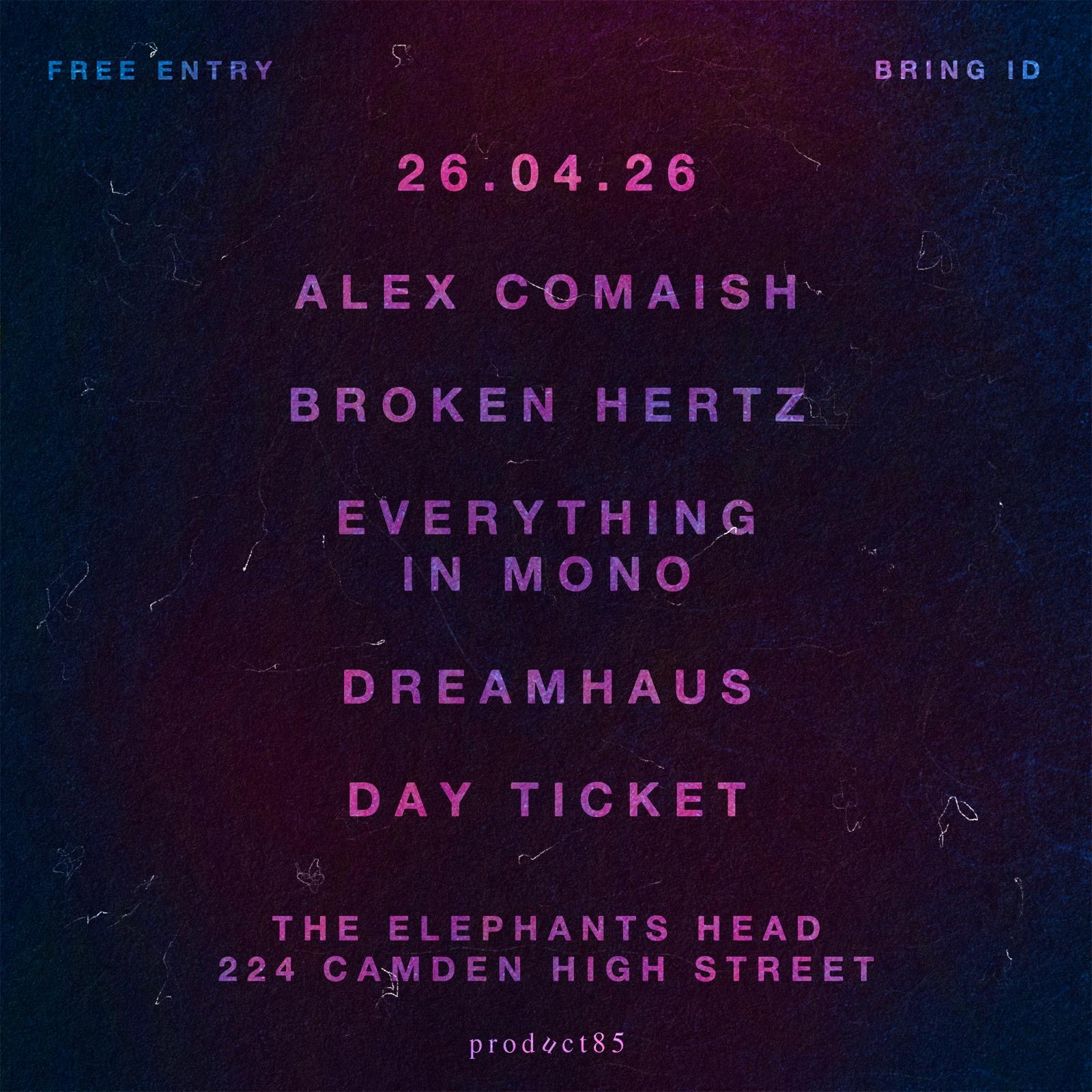 Live Music - the Elephants Head all-dayer