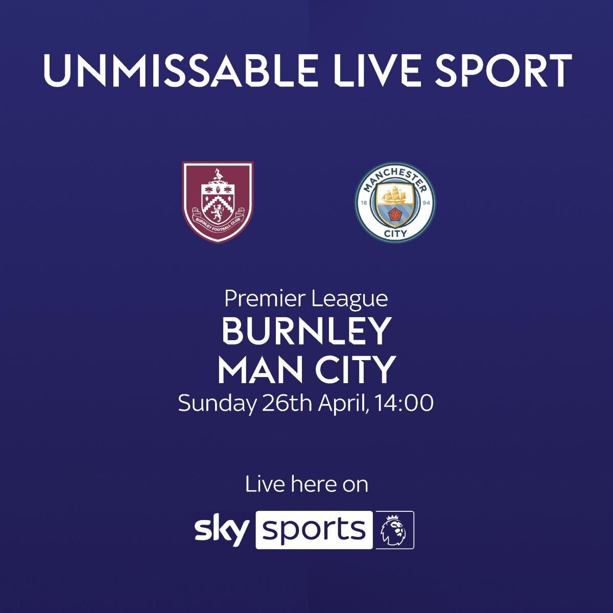 Burnley vs MAN CITY