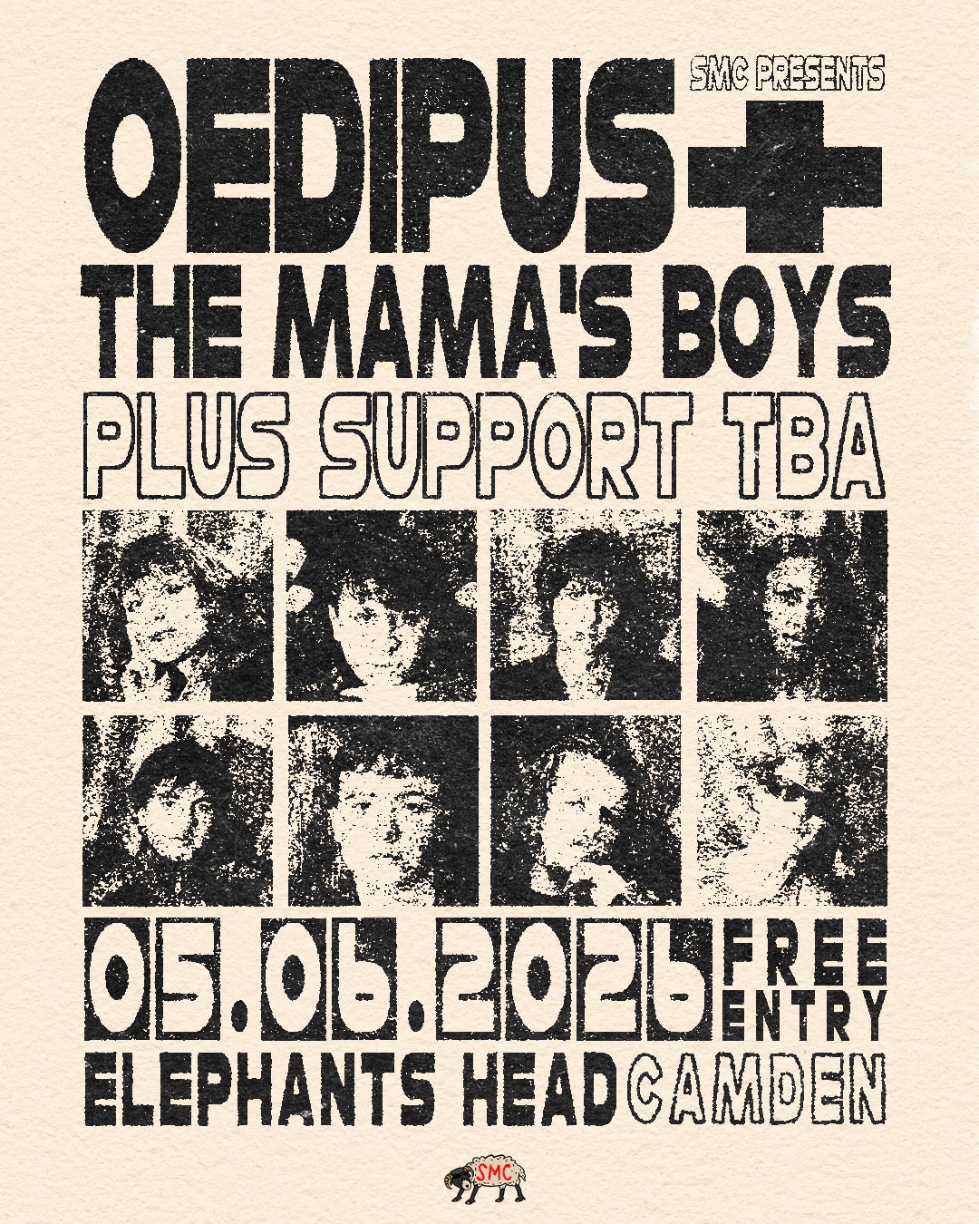 Live Music - Oedipus + The Mama's Boys