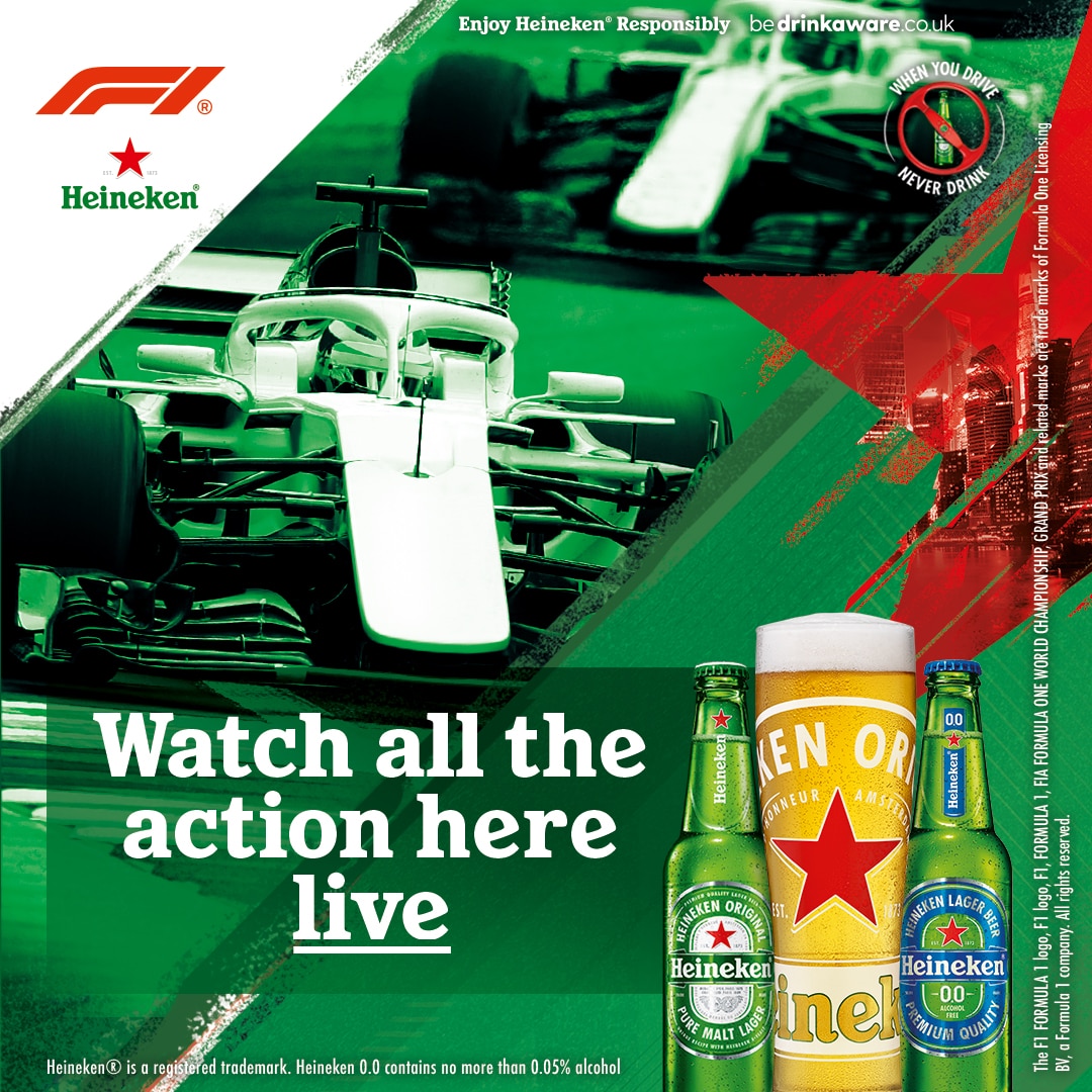 F1 Nuts? We've got you covered
