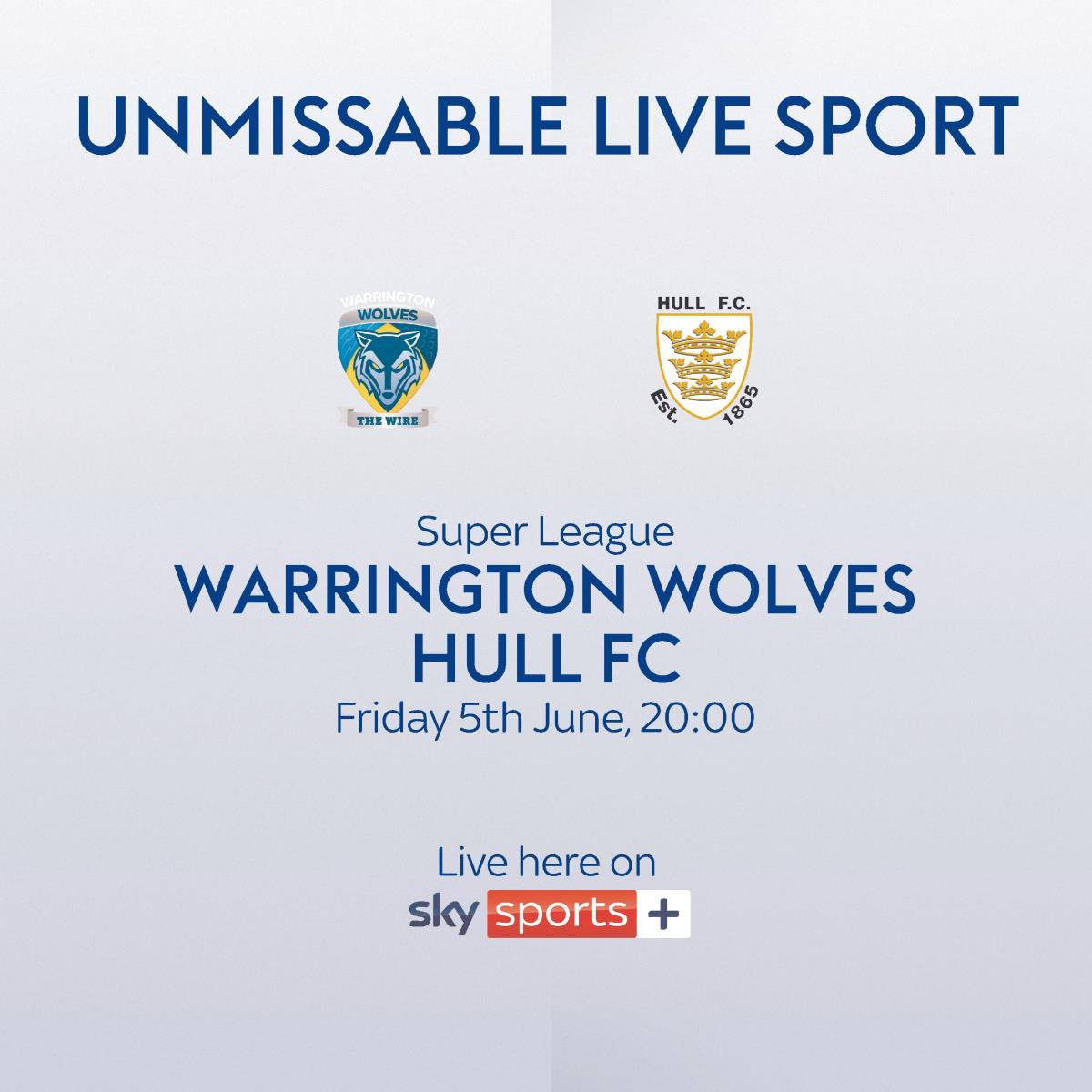 Warrington Wolves v Hull FC