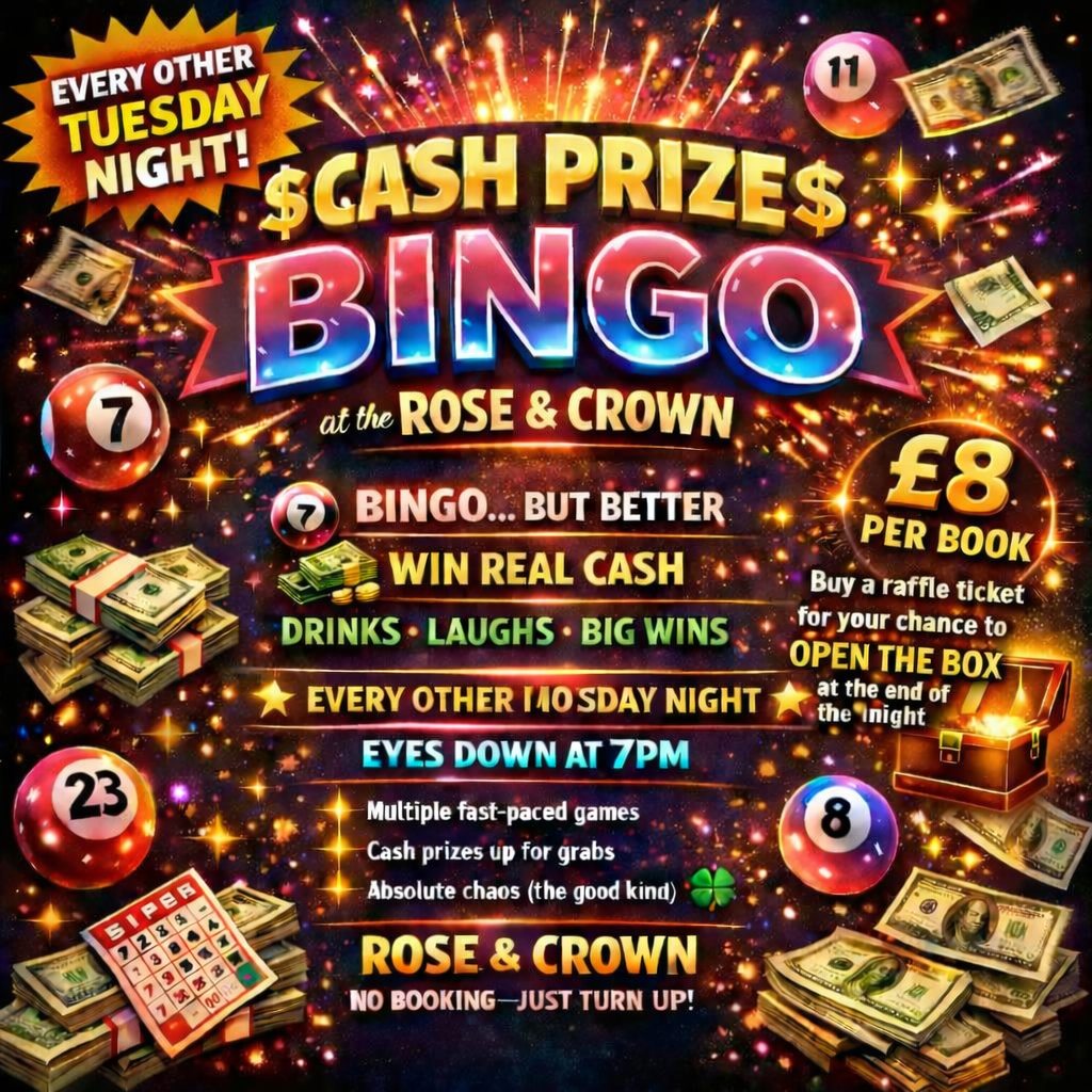 Cash Prize Bingo