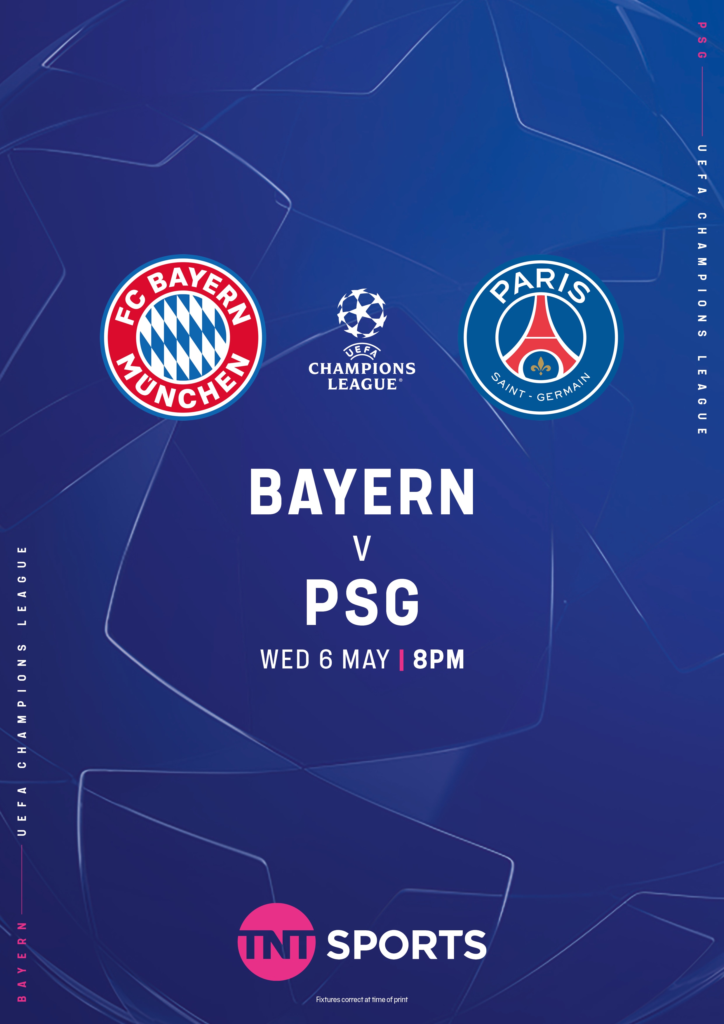 UEFA Champions League - Bayern Munich VS PSG 