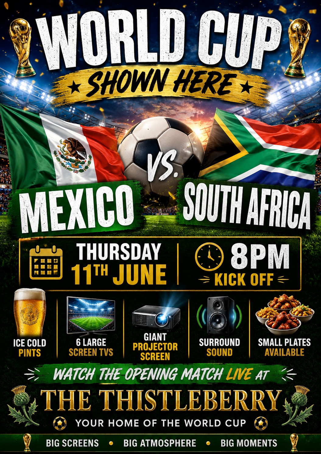 The World Cup Starts Here!