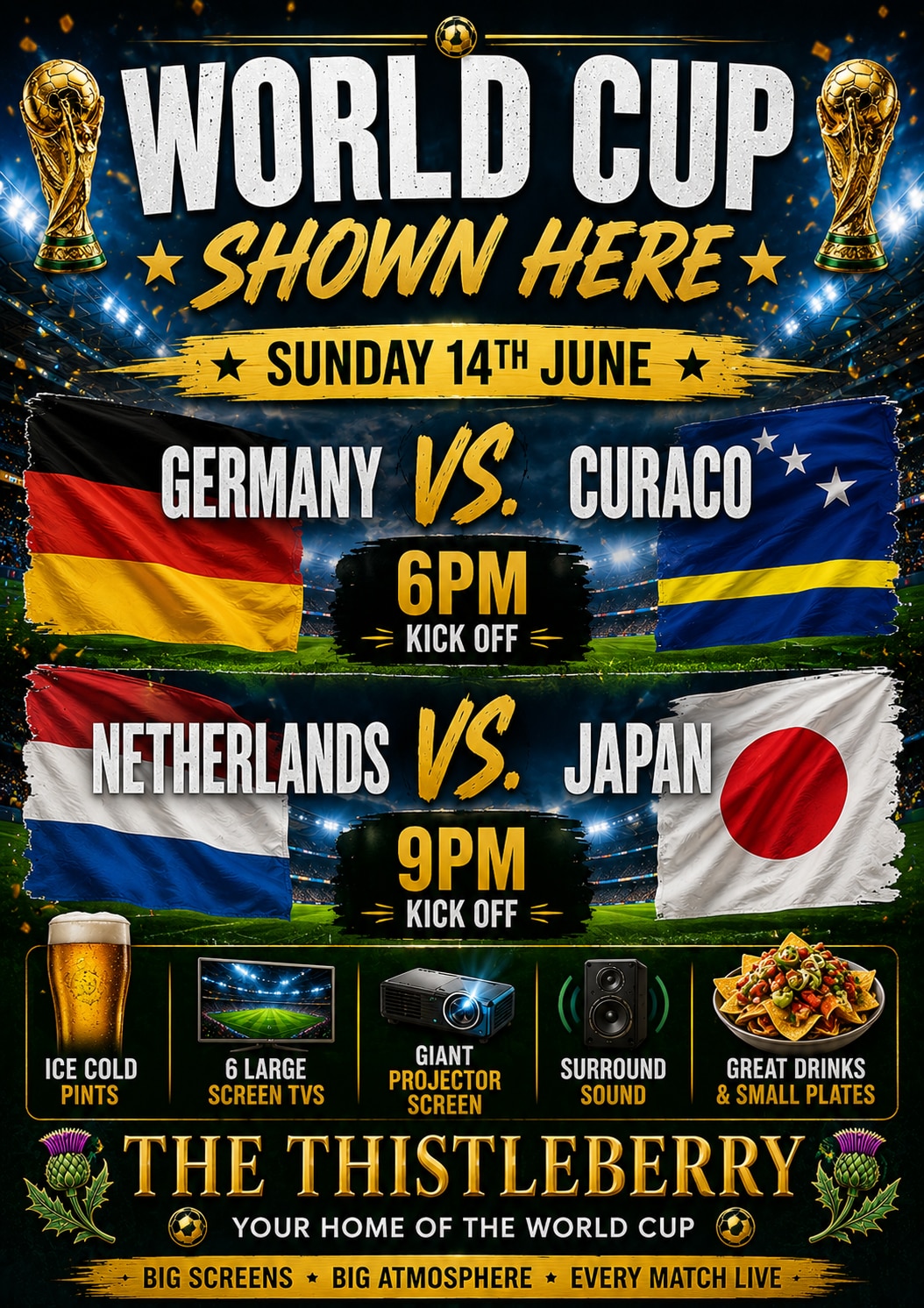 World Cup Shown Here 