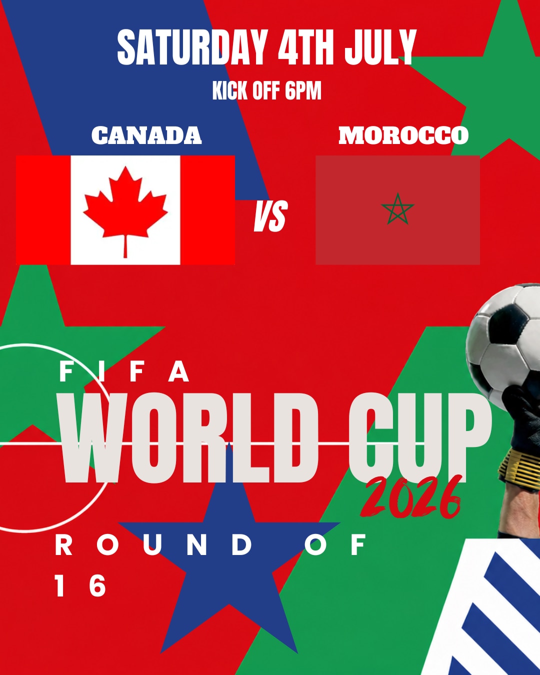 Canada vs Morocco