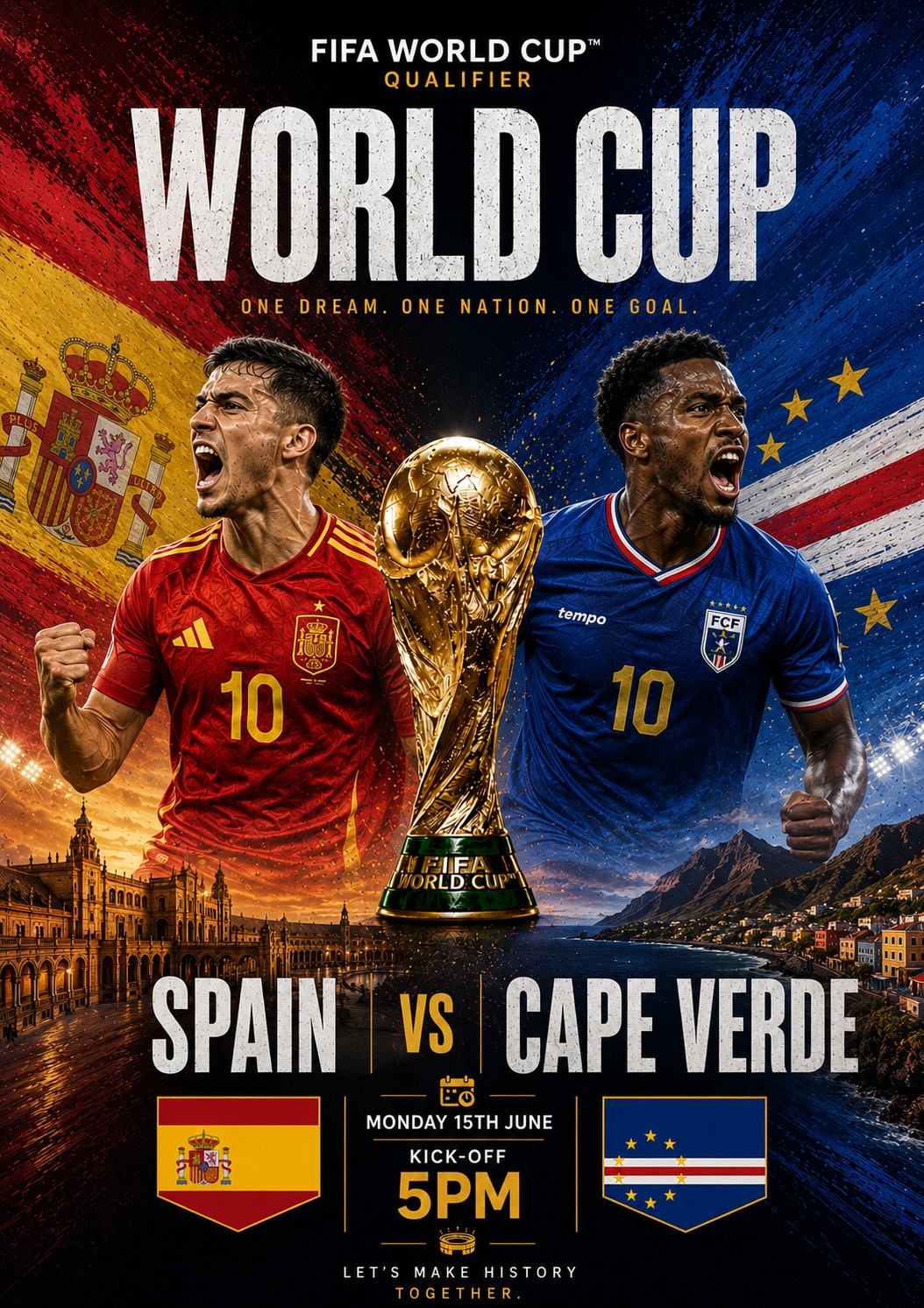 2026 World Cup - Spain Vs Cape Verde