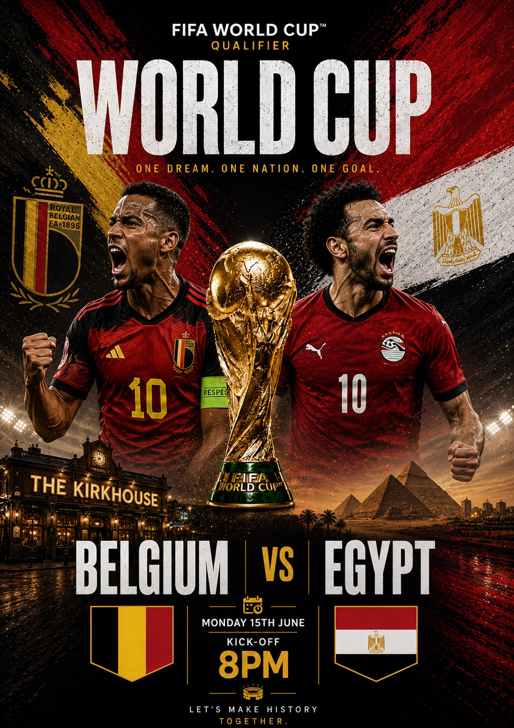 2026 World Cup - Belgium Vs. Egypt