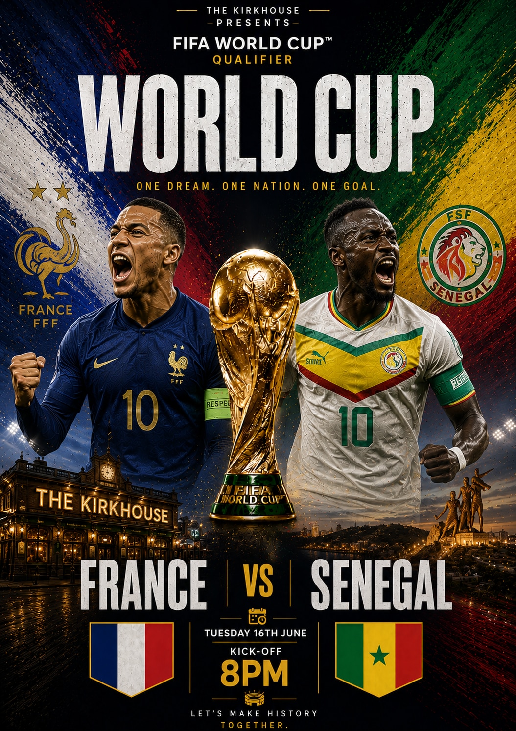 World Cup 2026 - Fance Vs. Senegal