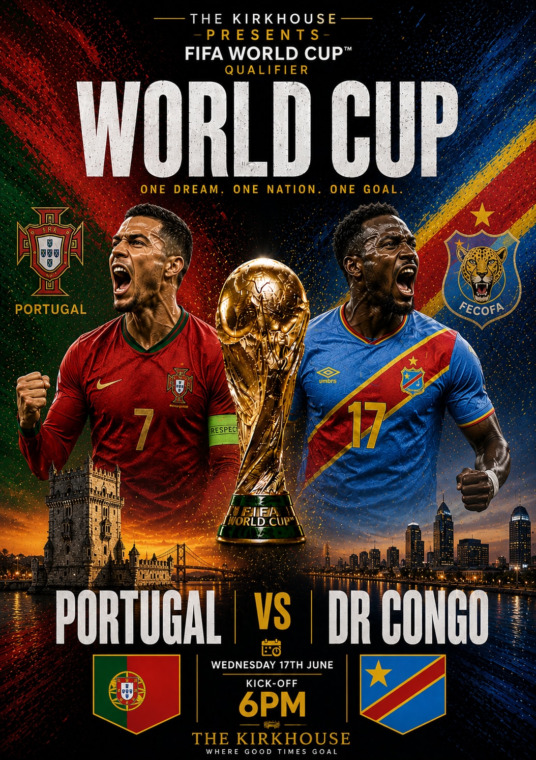 2026 World Cup - Portugal Vs. DR Congo