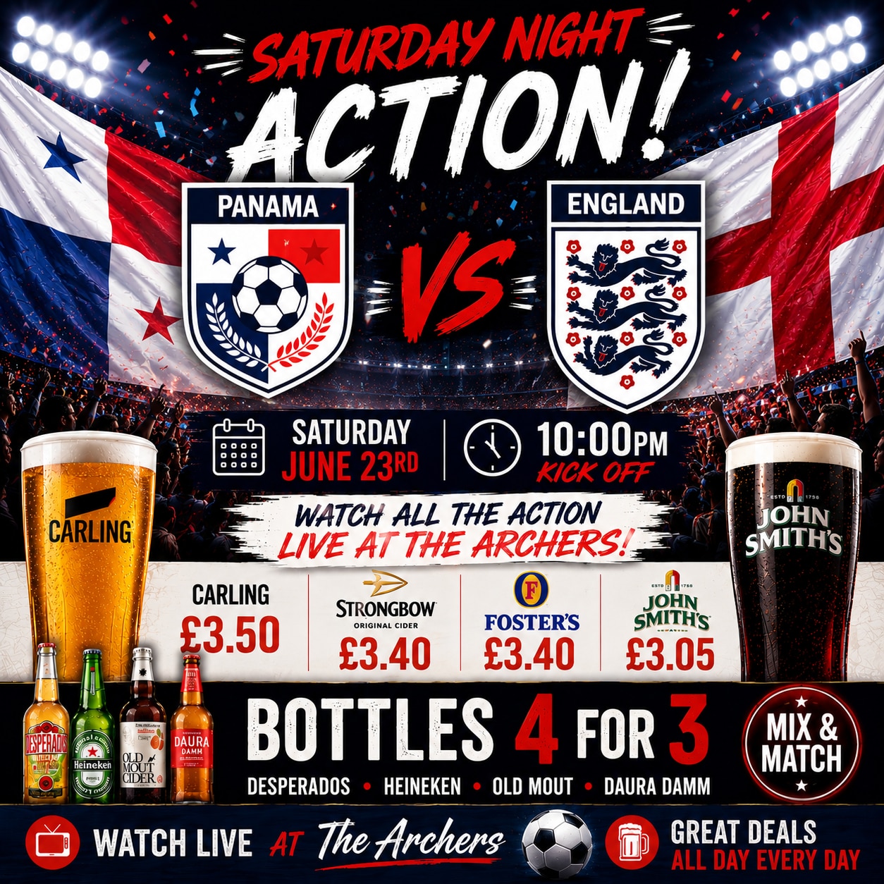 Panama v England