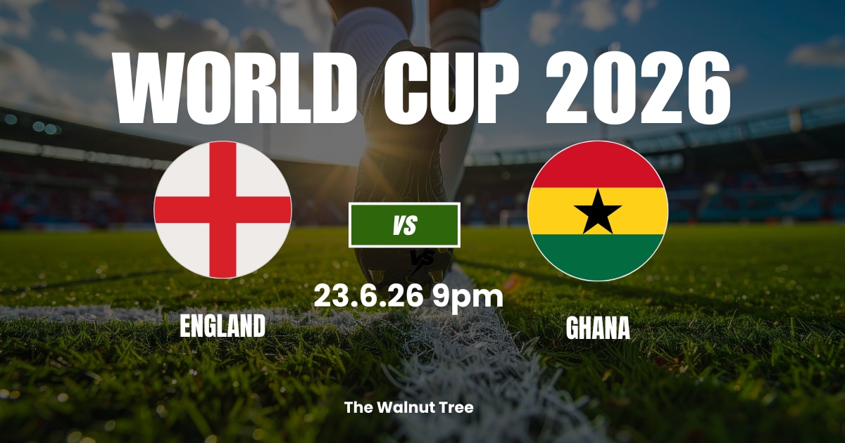 ENGLAND V GHANA
