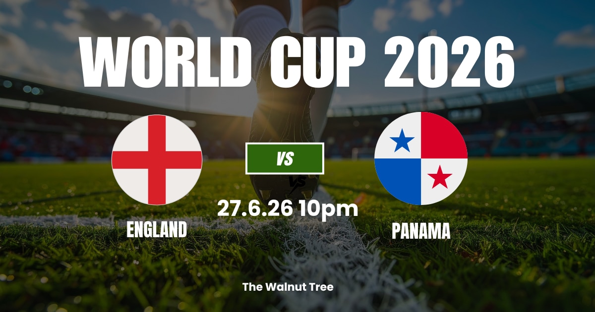 ENGLAND V PANAMA