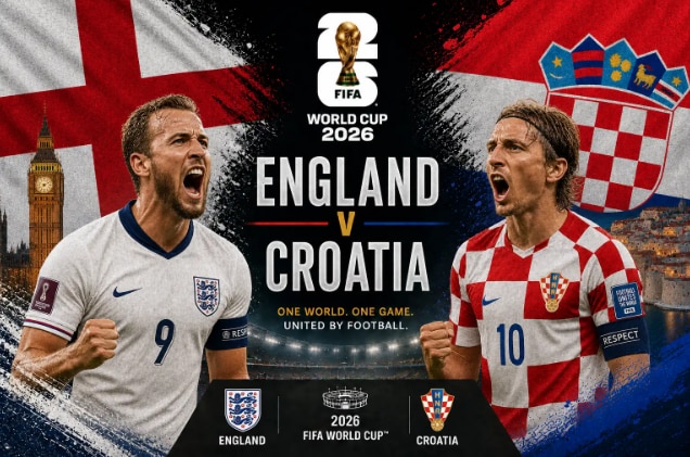 England v Croatia