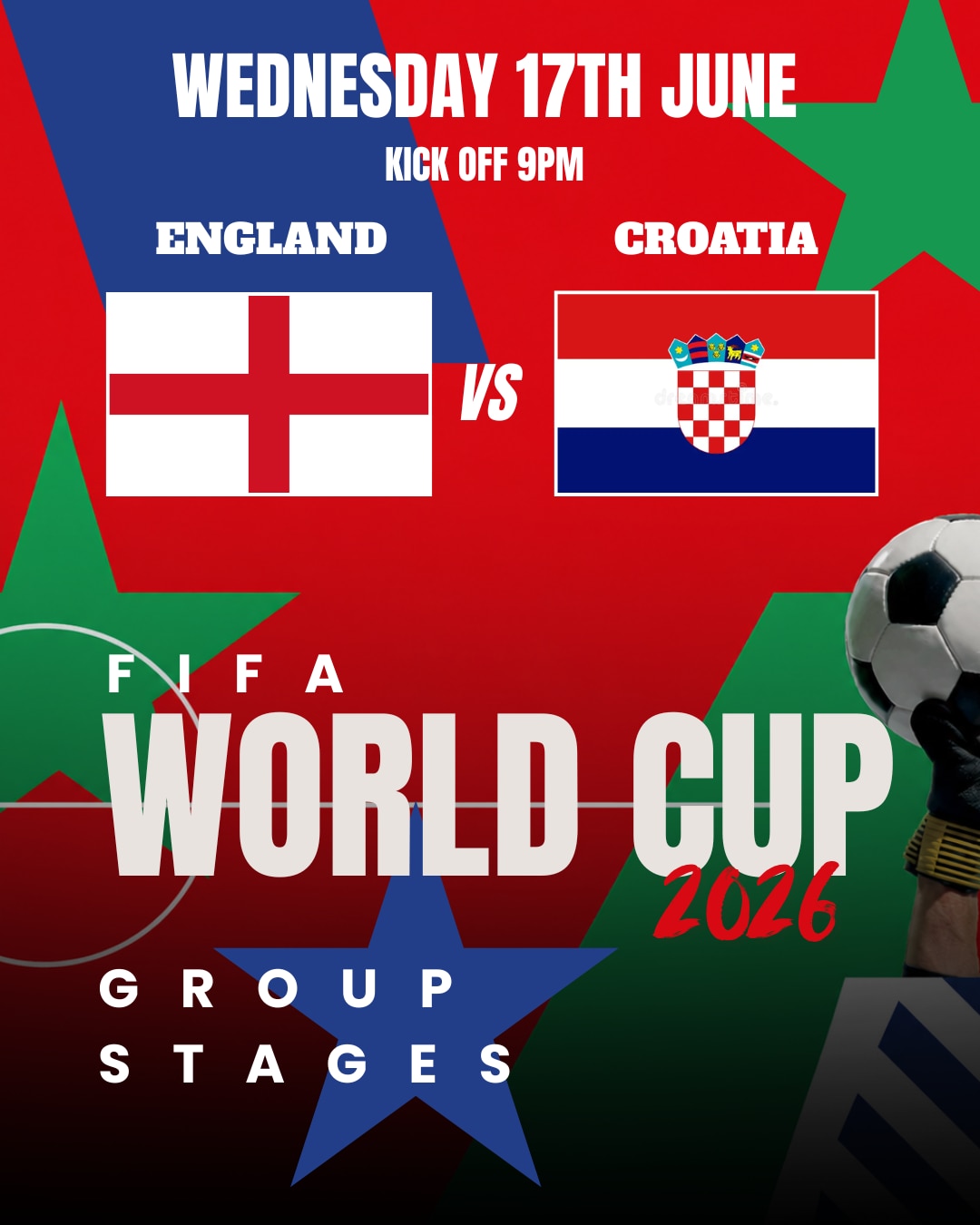 England vs Croatia