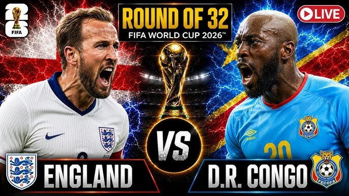 Fifa World Cup England vs DR Congo