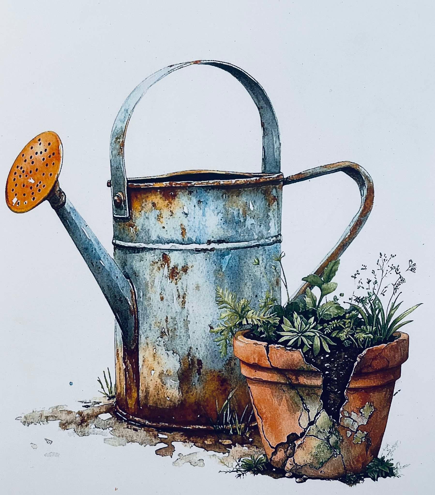 Weekly Watercolour club at the Pub