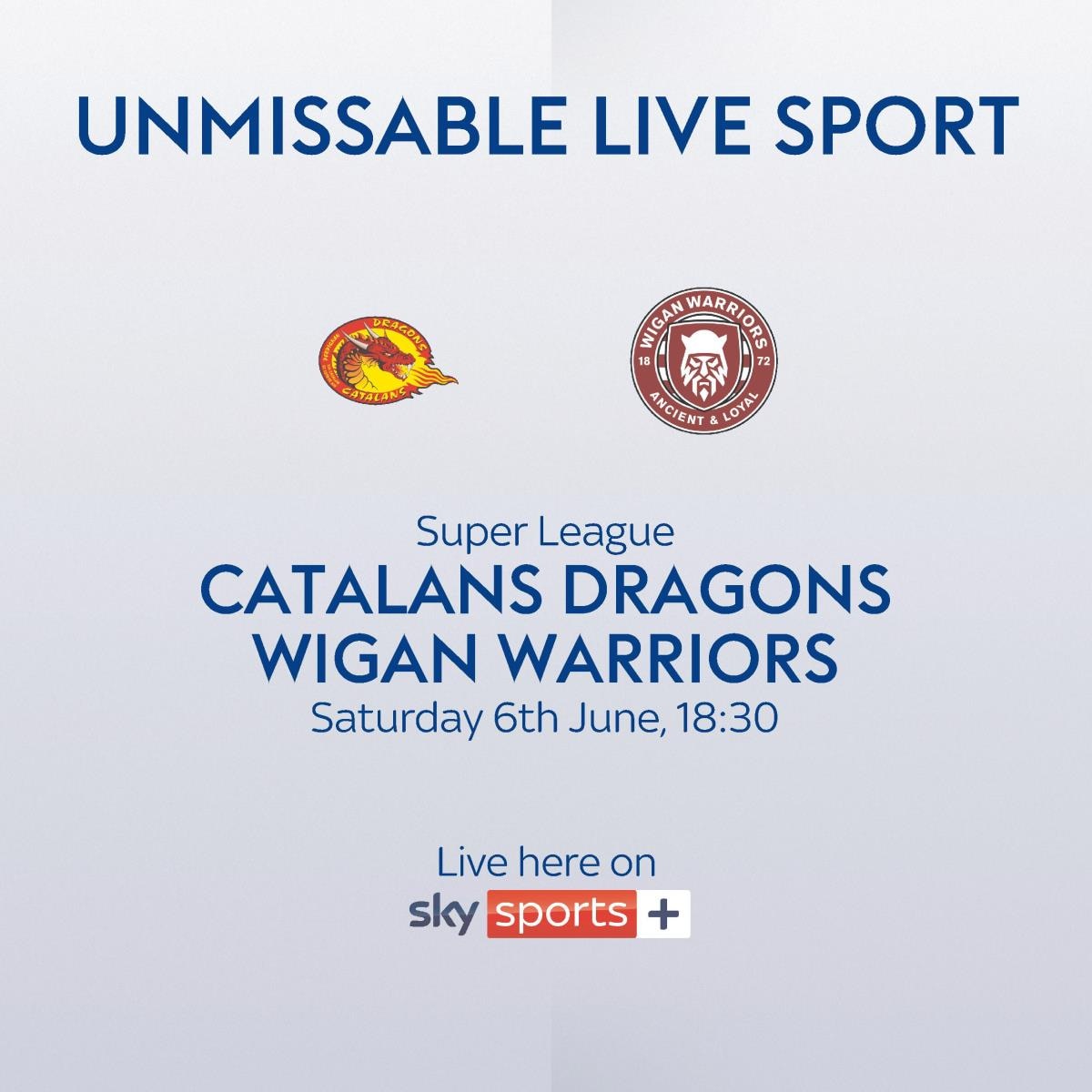 Catalans Dragons v Wigan Warriors