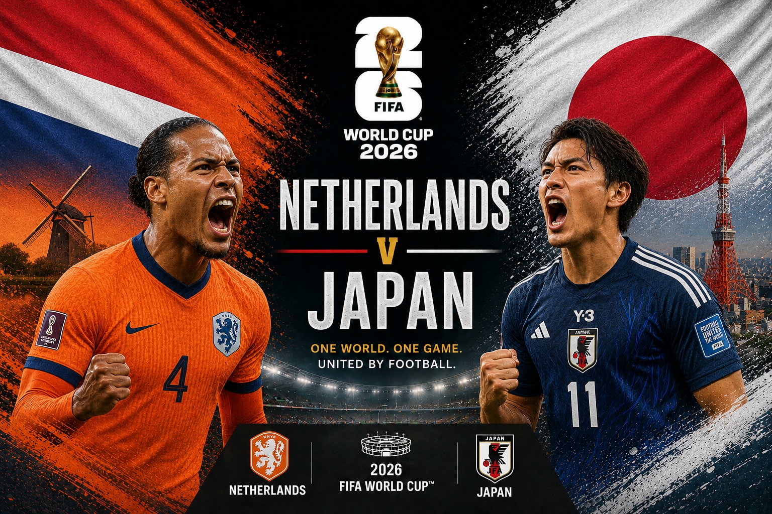 Netherlands v Japan