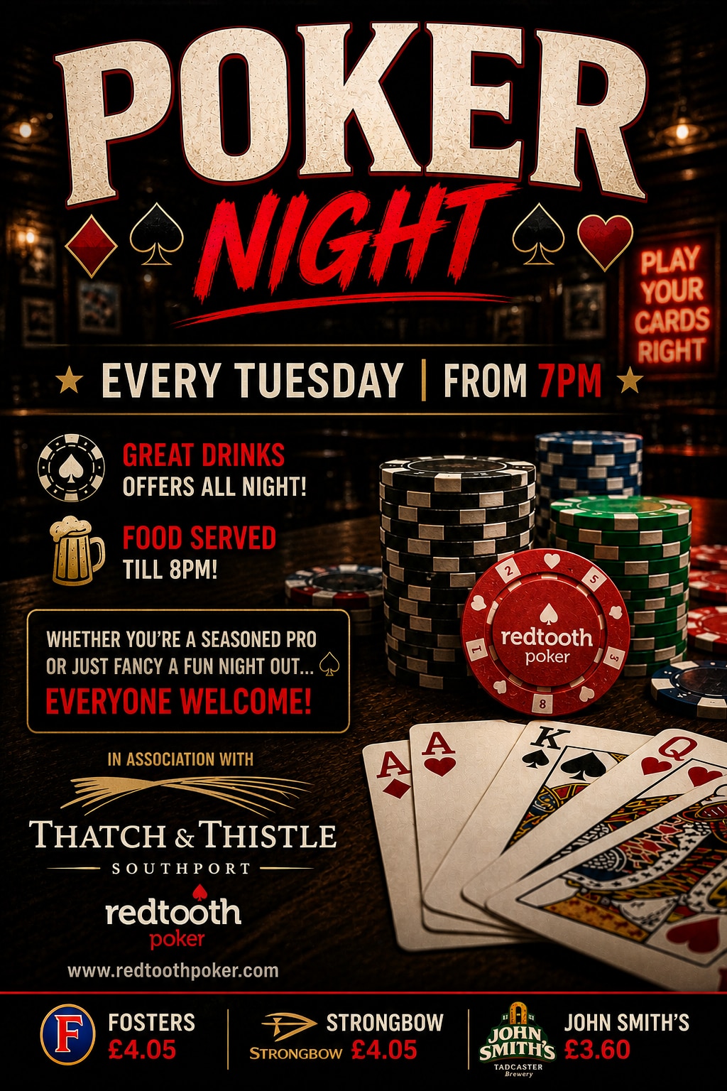 Poker Night - With RedTooth Poker