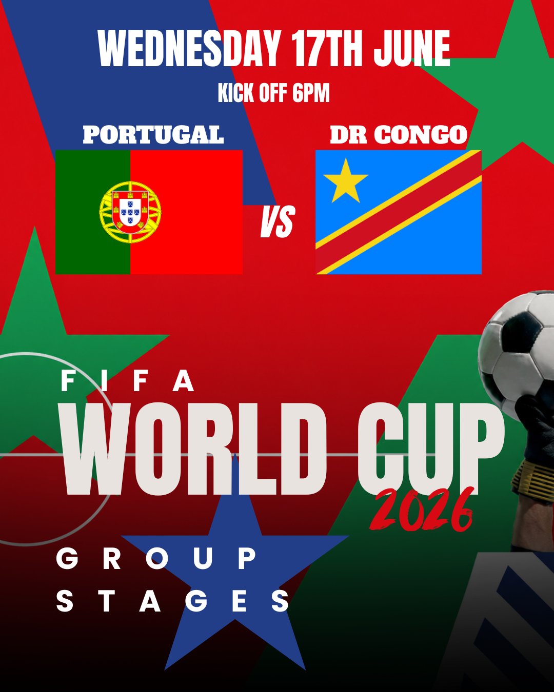 Portugal vs DR Congo