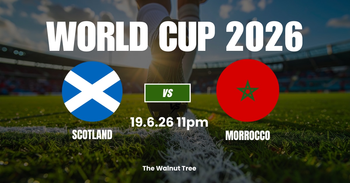 SCOTLAND V MOROCCO