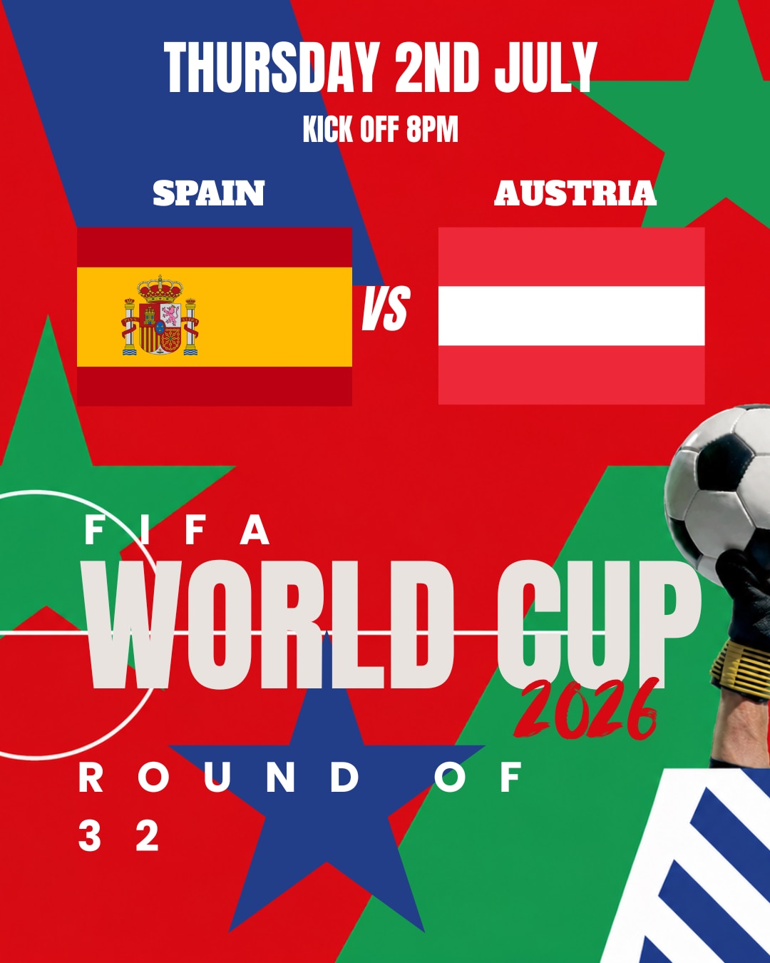 Spain vs Austria