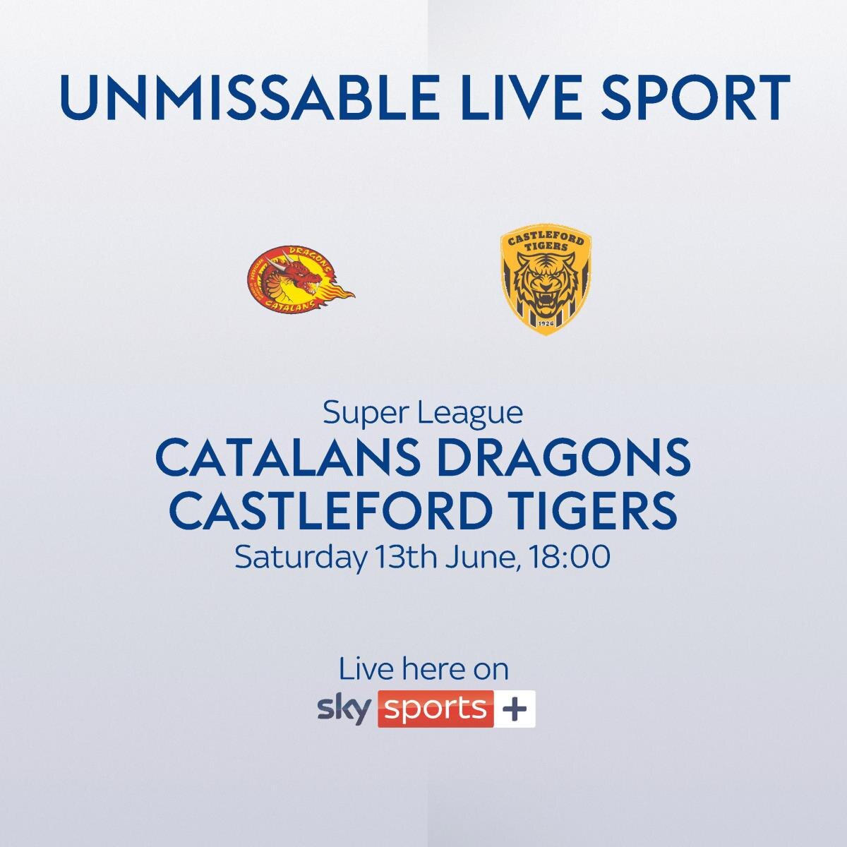 Catalans Dragons v Castleford Tigers