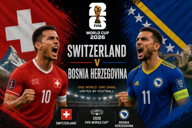 Switzerland v Bosnia Herzegovina