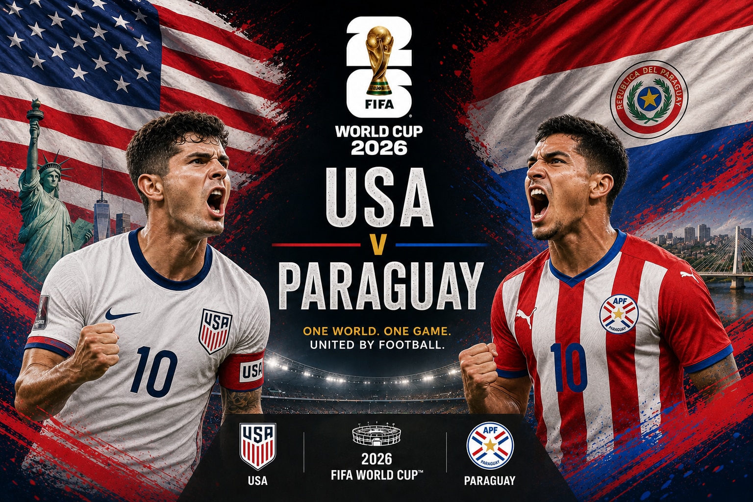 USA v Paraguay