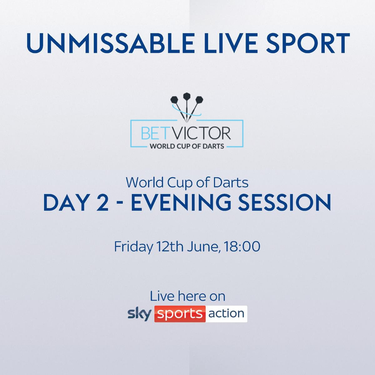 Day 2 Darts - Evening session