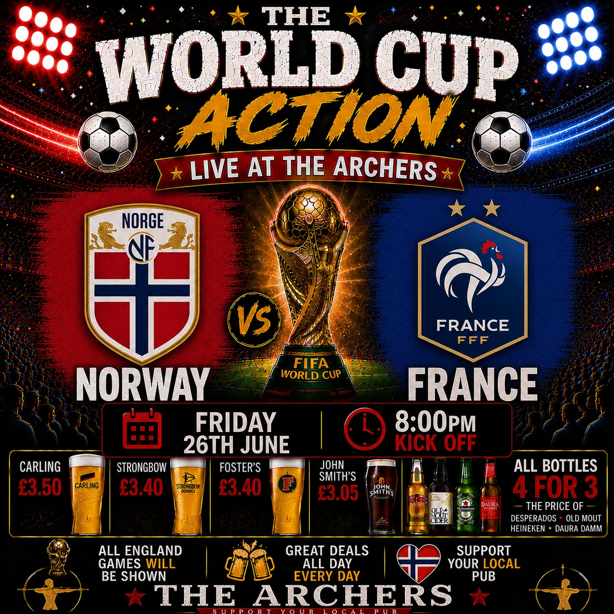Norway v France