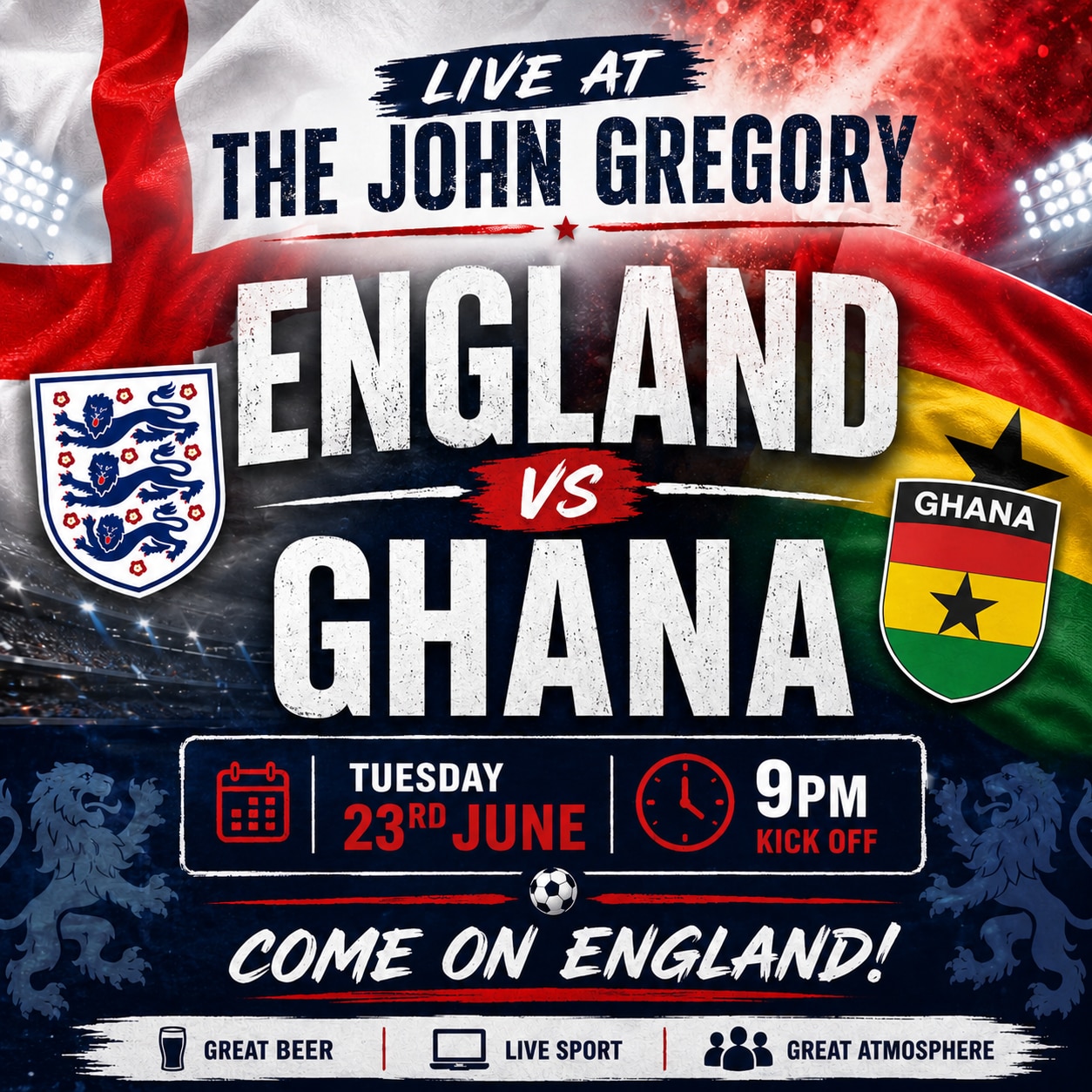 England 🏴 v Ghana 🇬🇭