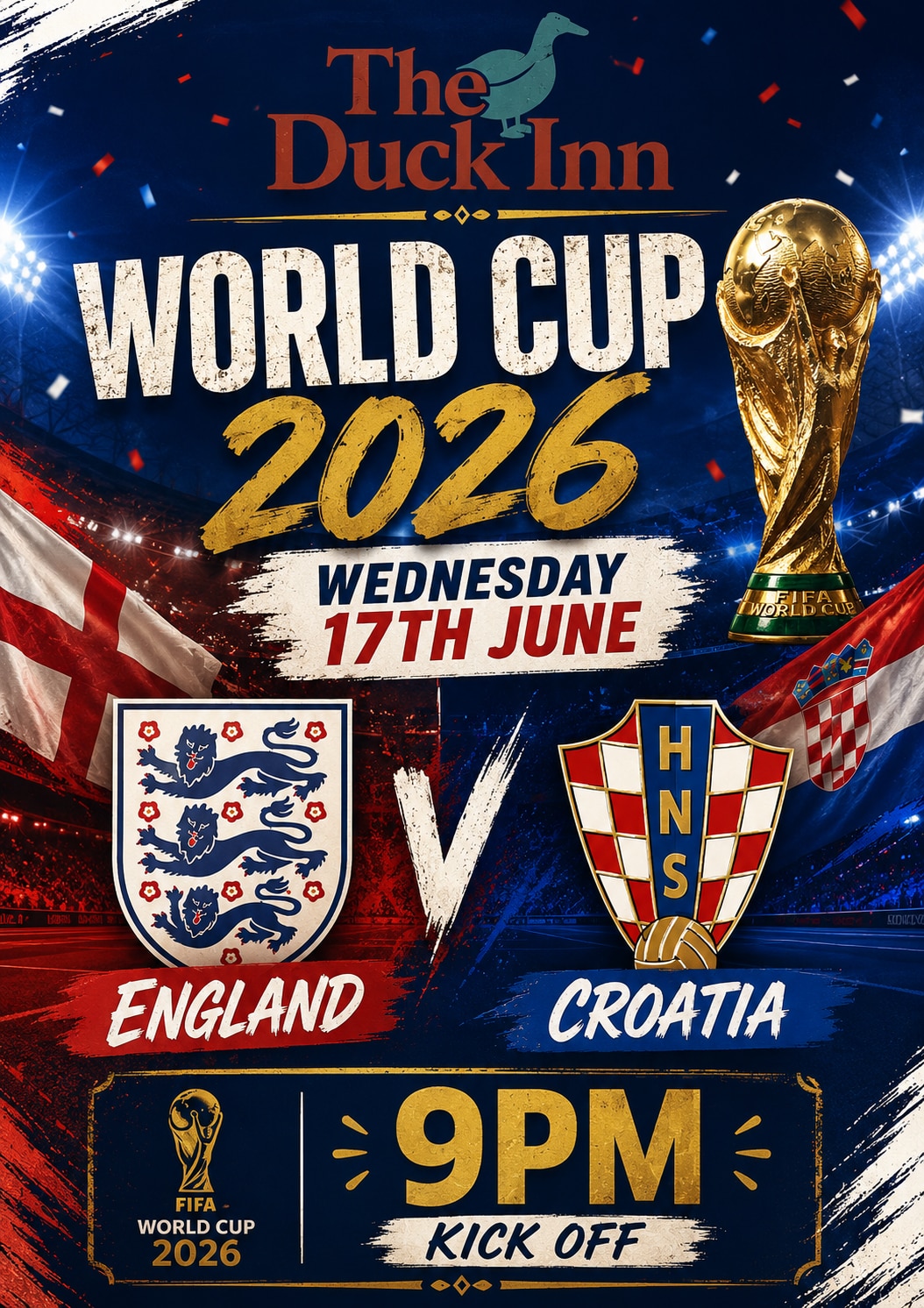 England v Croatia