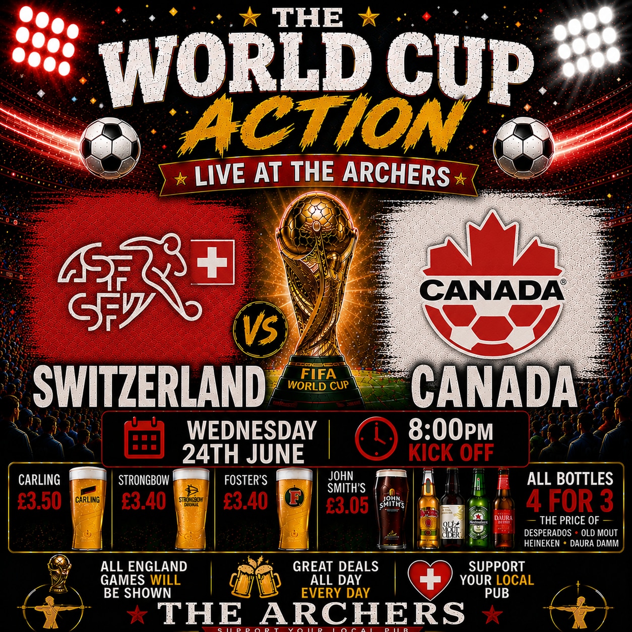 Switzerland v Canada