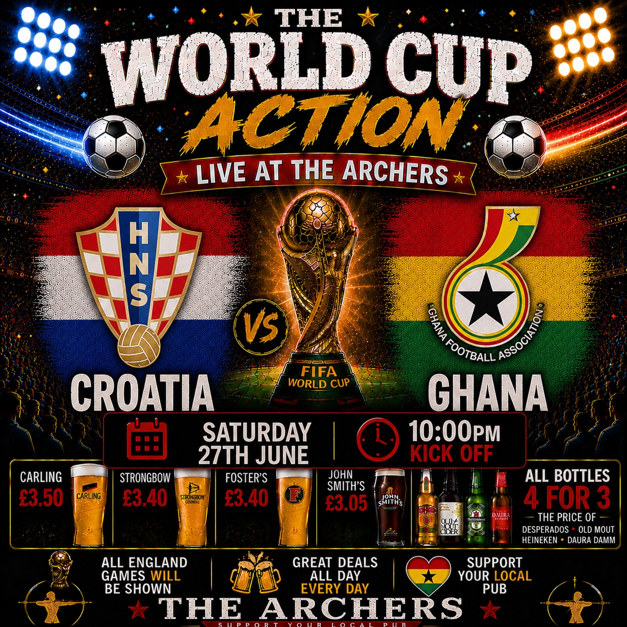 Croatia v Ghana
