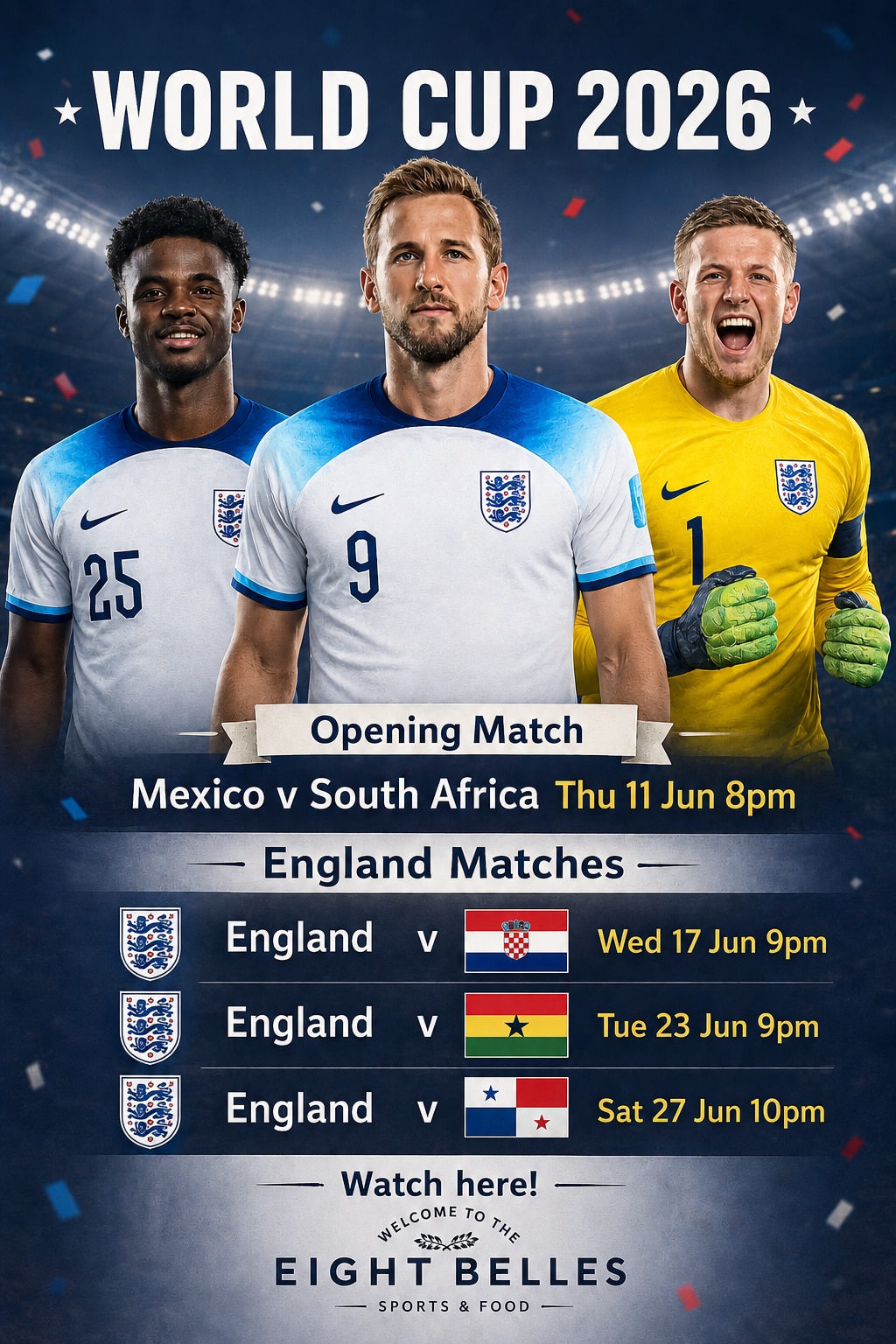 England 2026 World Cup Campaign