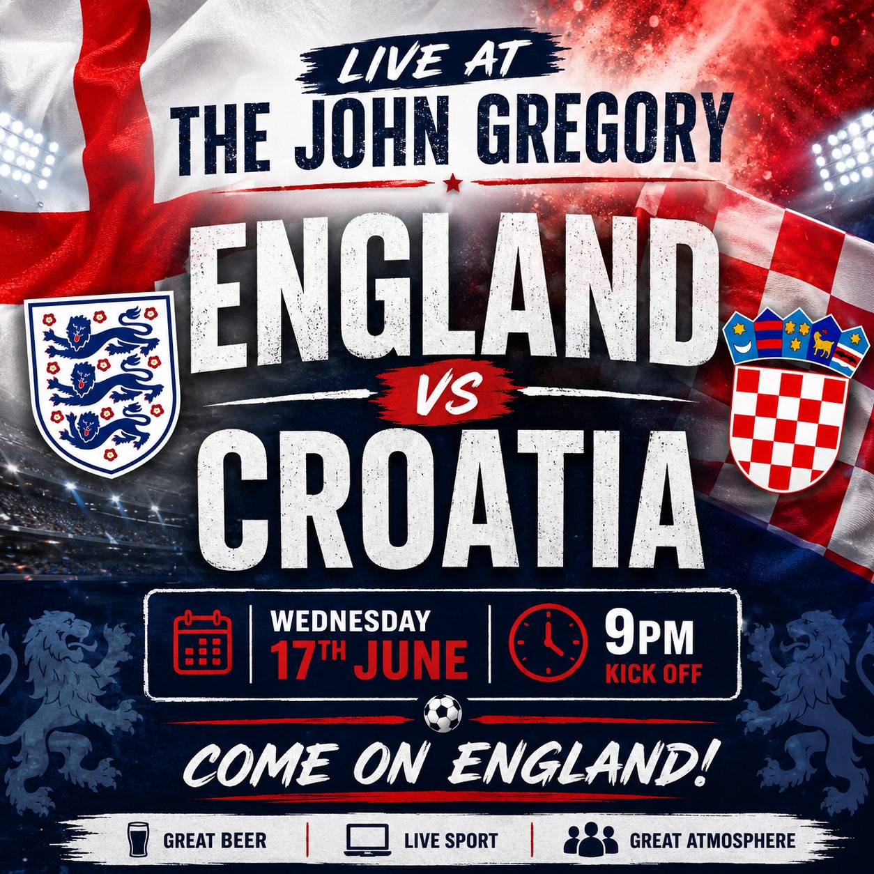 England 🏴 V Croatia 🇭🇷