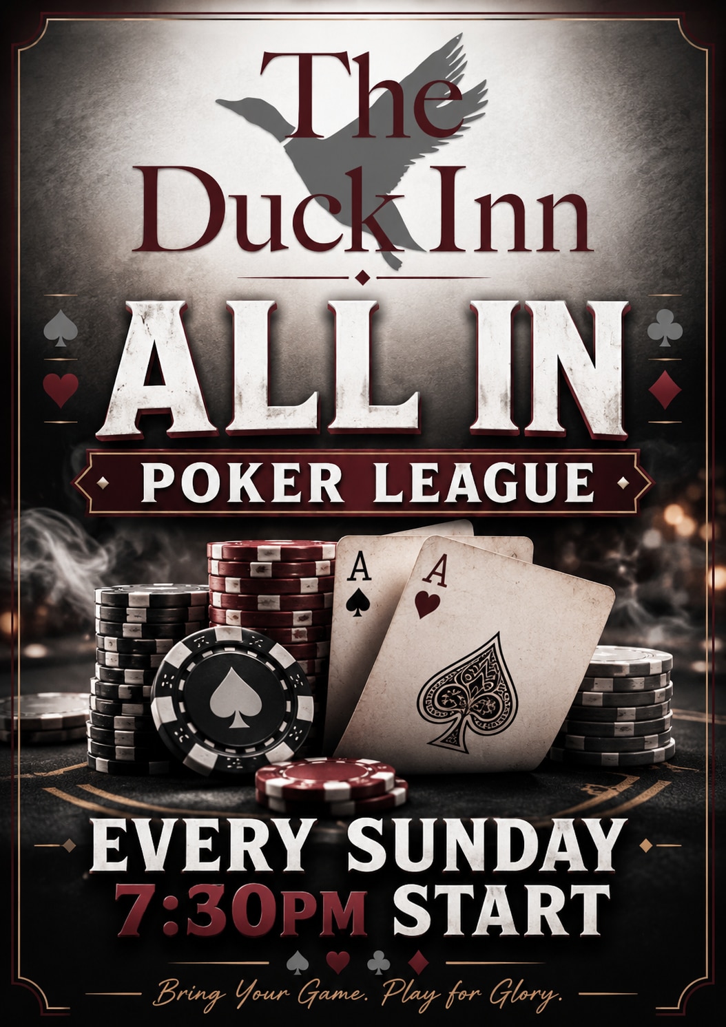 All in poker league