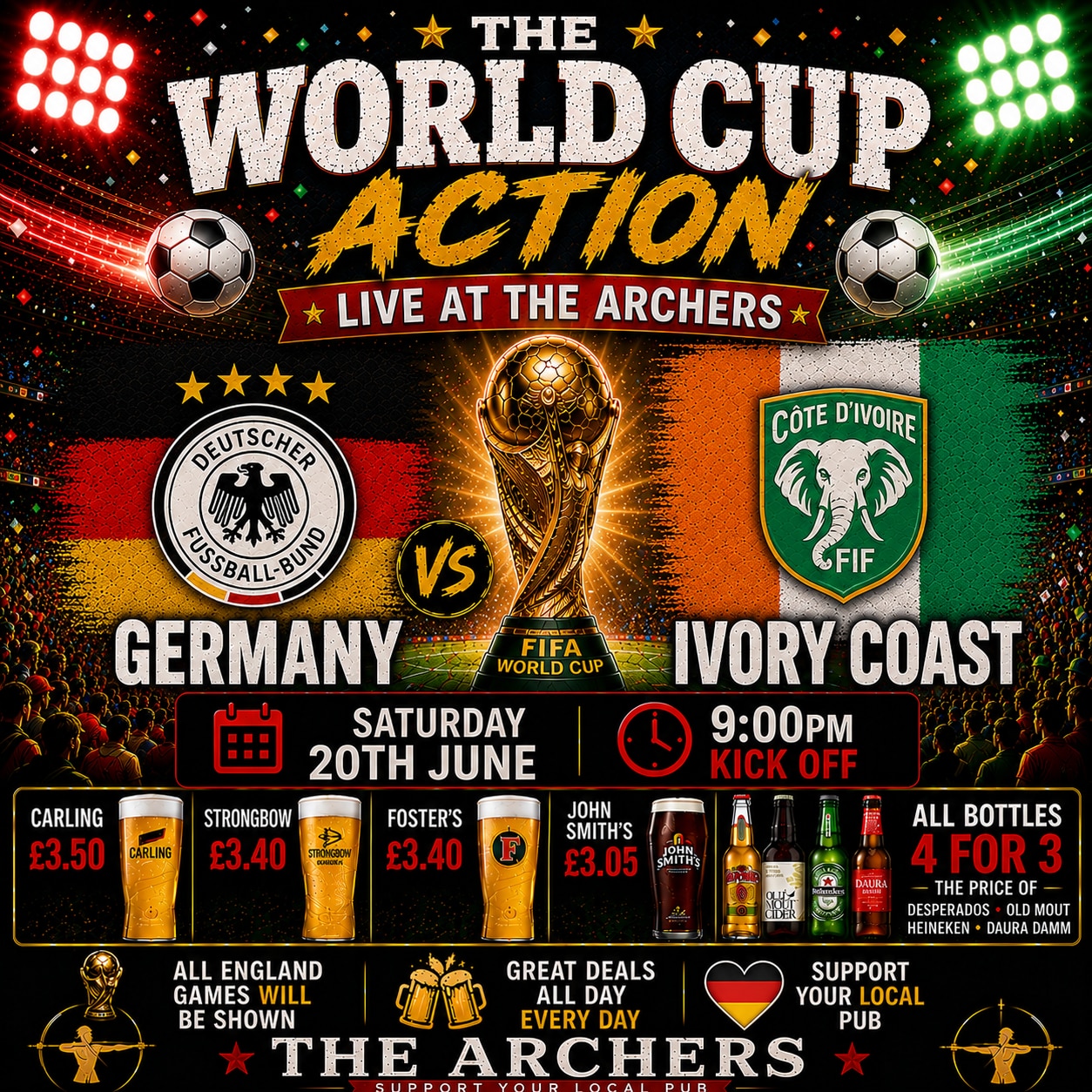 Germany v Ivory Coast