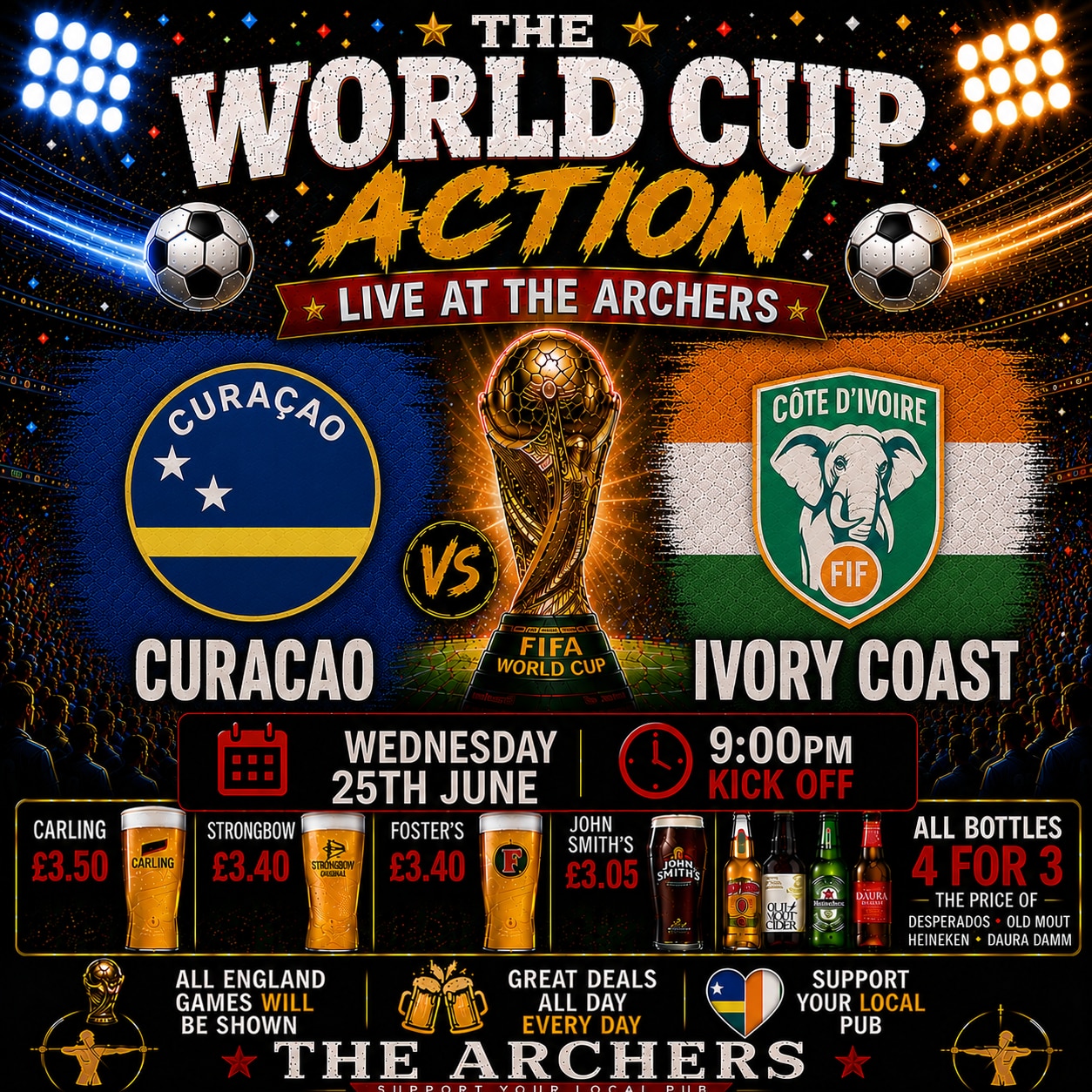 Curacao v Ivory Coast
