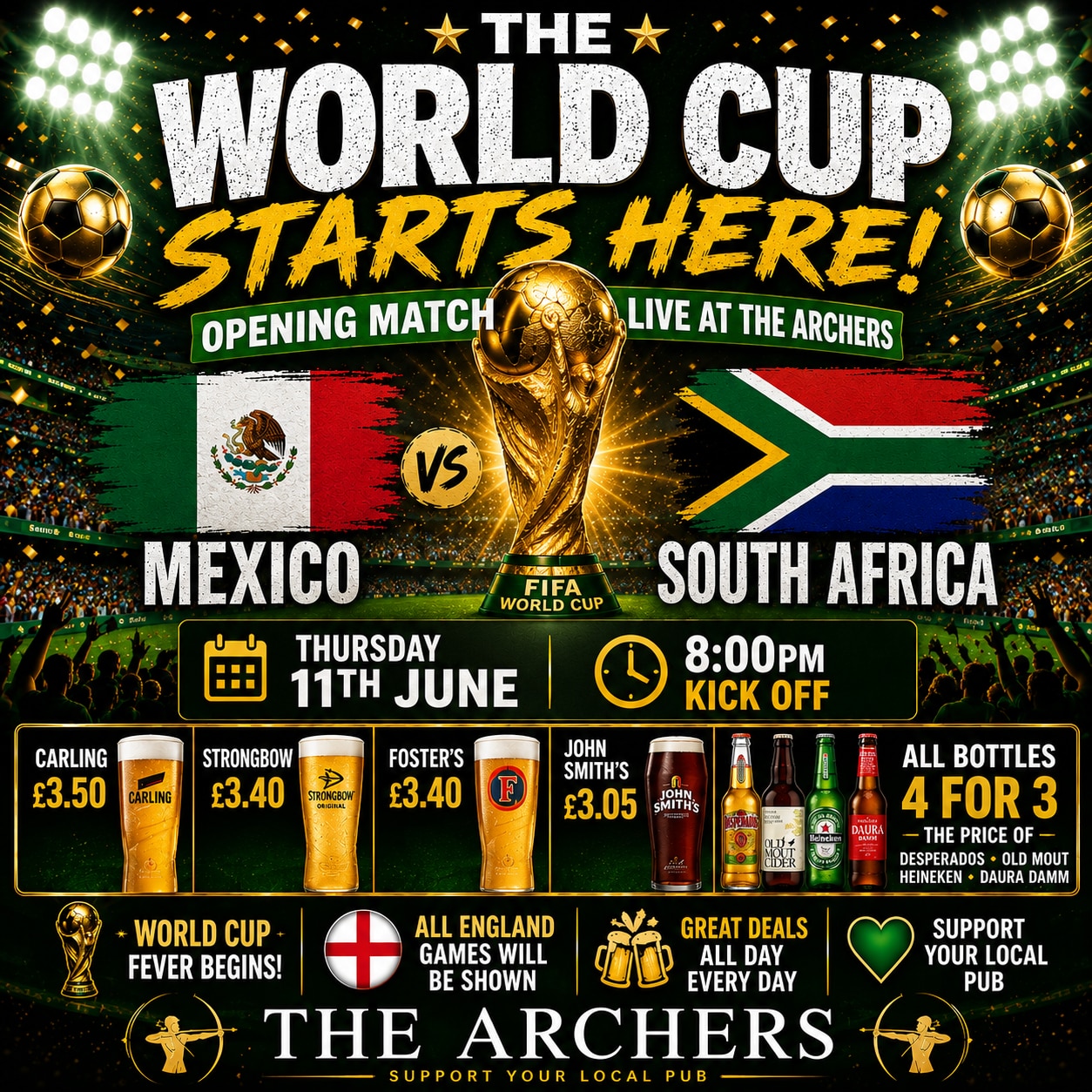 Mexico v South Africa