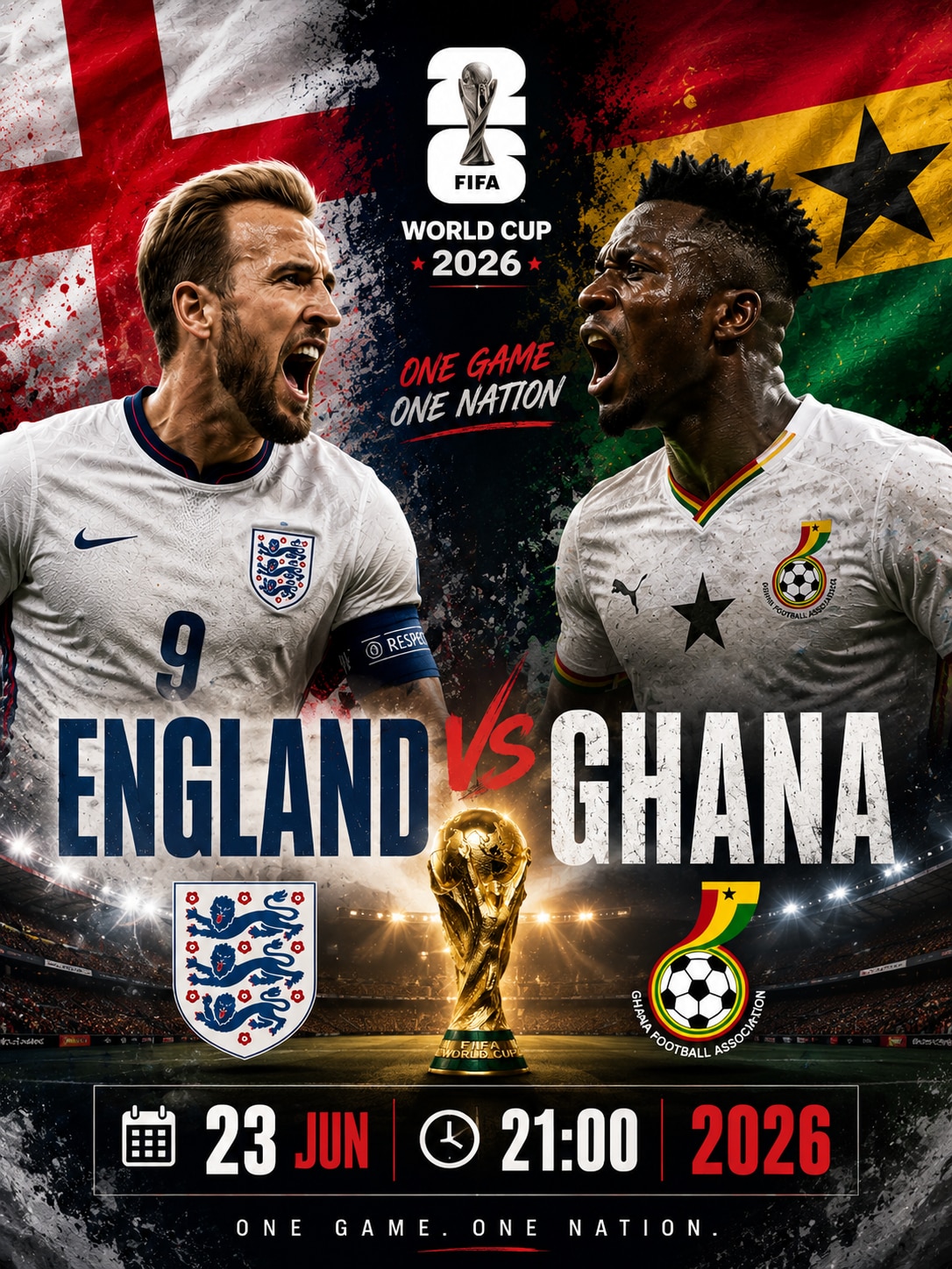 England Vs Ghana 
