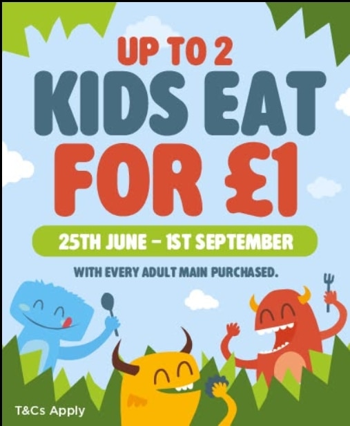 kids eat for £1